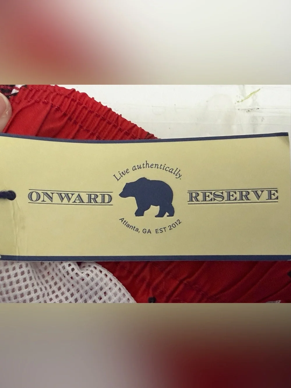 Onward Reserve vibrant red
